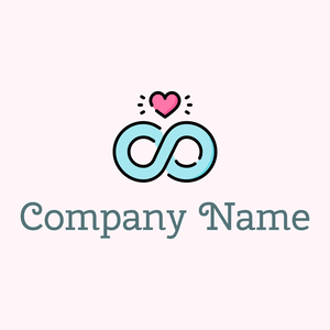 Unity logo on a Lavender Blush background - Abstrato