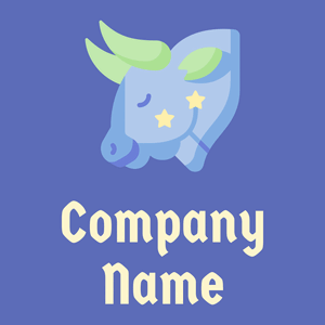 Taurus logo on a Chetwode Blue background - Abstracto