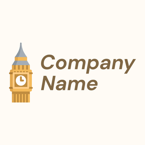 Sky Big ben on a Floral White background - Arquitectura