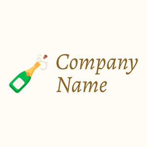 Champagne on a Floral White background - Alimentos & Bebidas