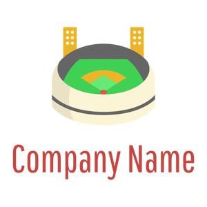 China Ivory Stadium on a White background - Sport