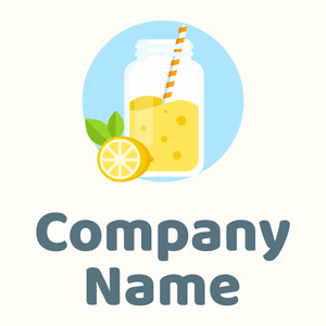 Lemonade logo on a Floral White background - Cibo & Bevande