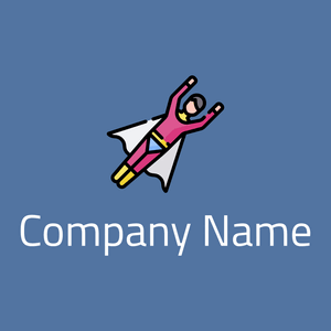 Superhero logo on a San Marino background - Arte & Intrattenimento