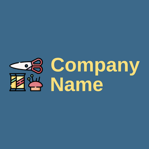 Needlework logo on a Calypso background - Arte & Intrattenimento