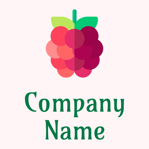 Raspberry logo on a Snow background - Essen & Trinken