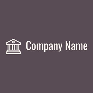 Courthouse logo on a Liver background - Architettura