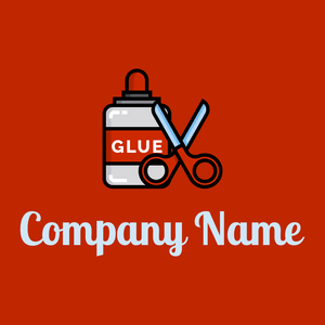 Glue on a Free Speech Red background - Business & Consulting
