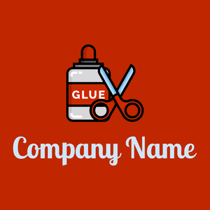 Glue on a Free Speech Red background - Entreprise & Consultant
