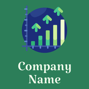 Increase logo on a Sea Green background - Empresa & Consultantes
