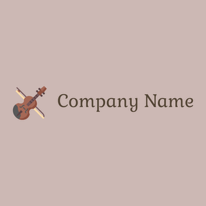 Violin logo on a Cold Turkey background - Arte & Intrattenimento