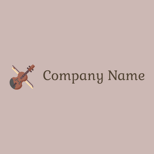 Violin logo on a Cold Turkey background - Unterhaltung & Kunst
