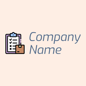 Inventory logo on a Seashell background - Empresa & Consultantes