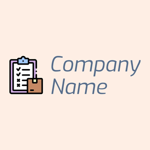 Inventory logo on a Seashell background - Zakelijk & Consulting