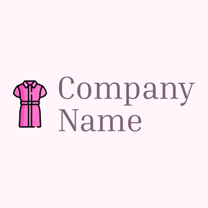 Neon Pink Dress on a Lavender Blush background - Mode & Schönheit