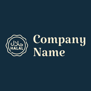 Halal logo on a Tiber background - Comida & Bebida