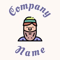 Indie logo on a Seashell background - Arte & Intrattenimento