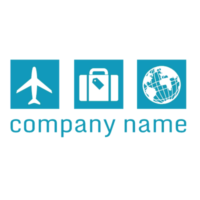 three travel icons logo - Viajes & Hoteles