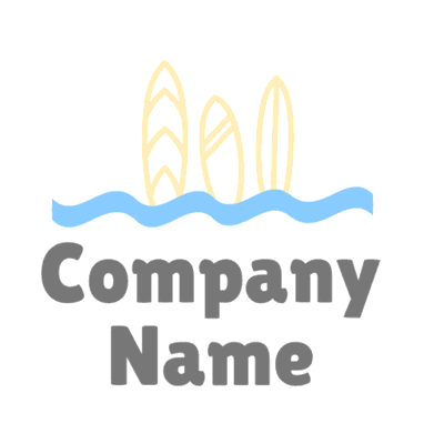 Sport, surfing logo - Sports