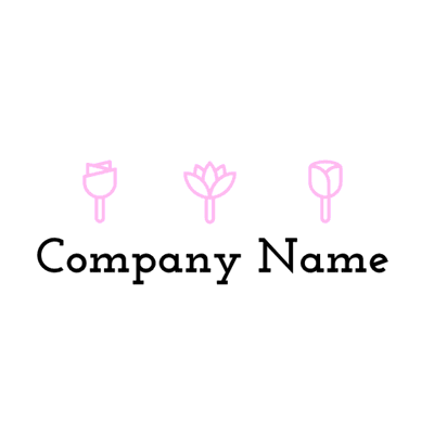 3 violet flowers logo - Appuntamenti