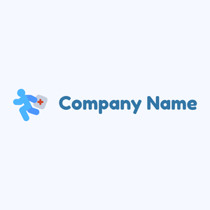 Emergency logo on a Alice Blue background - Seguridad