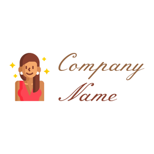 Actress logo on a White background - Moda & Beleza