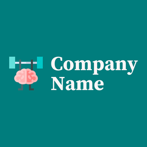 Light Pink Strength on a Teal background - Medical & Farmacia