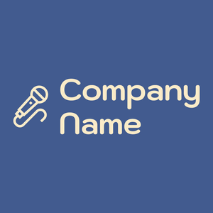 Microphone logo on a Mariner background - Arte & Entretenimiento