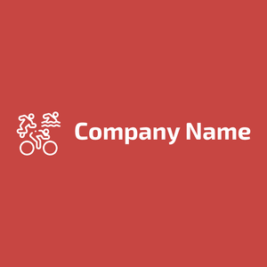 Triathlon logo on a Grenadier background - Comunidad & Sin fines de lucro