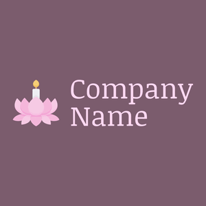 Pink Lace Vesak on a Trendy Pink background - Religiosidade
