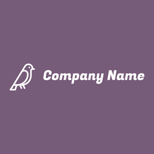 Sparrow logo on a Rum background - Animali & Cuccioli