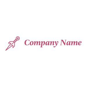 Kunai logo on a White background - Abstract