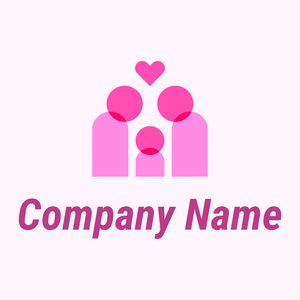 Lgbt on a Lavender Blush background - Abstract