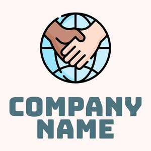 International relations logo on a Snow background - Communauté & Non-profit