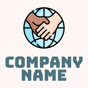 International relations logo on a Snow background - Comunidad & Sin fines de lucro