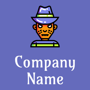 Killer logo on a Chetwode Blue background - Entertainment & Kunst