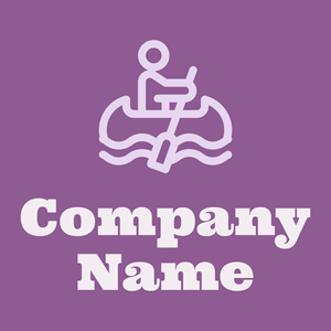 Canoe logo on a purple background - Sport