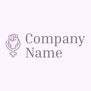 Feminist logo on a Magnolia background - Comunidad & Sin fines de lucro