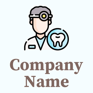 Dentist on a Azure background - Medisch & Farmaceutisch