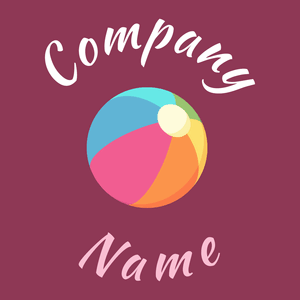 French Rose Beach ball on a Night Shadz background - Arte & Entretenimiento