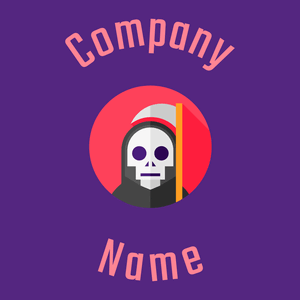 Death logo on a Windsor background - Abstracto