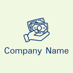 Cash logo on a Rice Flower background - Negócios & Consultoria