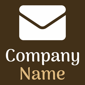 Email logo on a Brown Bramble background - Entreprise & Consultant