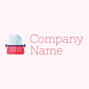 Copywriting logo on a Lavender Blush background - Negócios & Consultoria