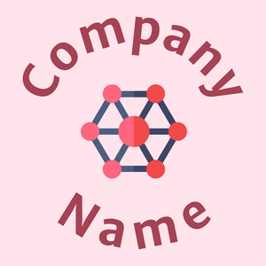 Nanotechnology logo on a Lavender Blush background - Techno