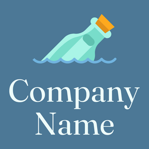 Message in a bottle logo on a Jelly Bean background - Communicatie