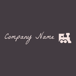 Train logo on a Fuscous Grey background - Auto & Voertuig