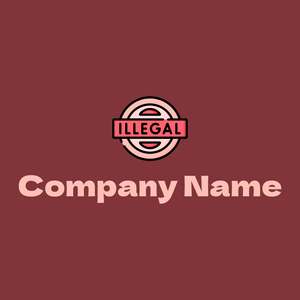 Illegal logo on a Tall Poppy background - Segurança