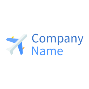 Airplane logo on a White background - Auto & Voertuig