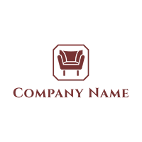 Logo sillón marrón - Venta al detalle Logotipo