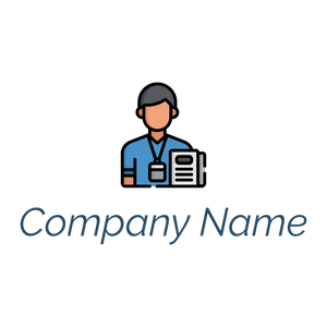Journalist on a White background - Comunicazioni